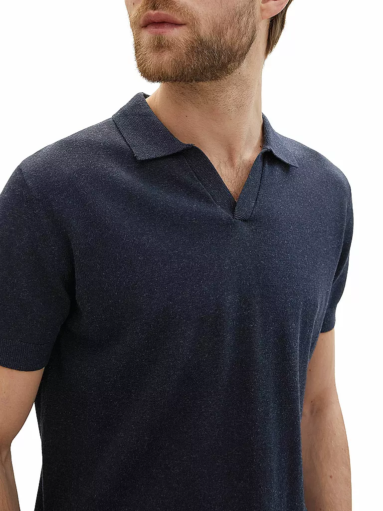 TOM TAILOR | Poloshirt | Azul oscuro