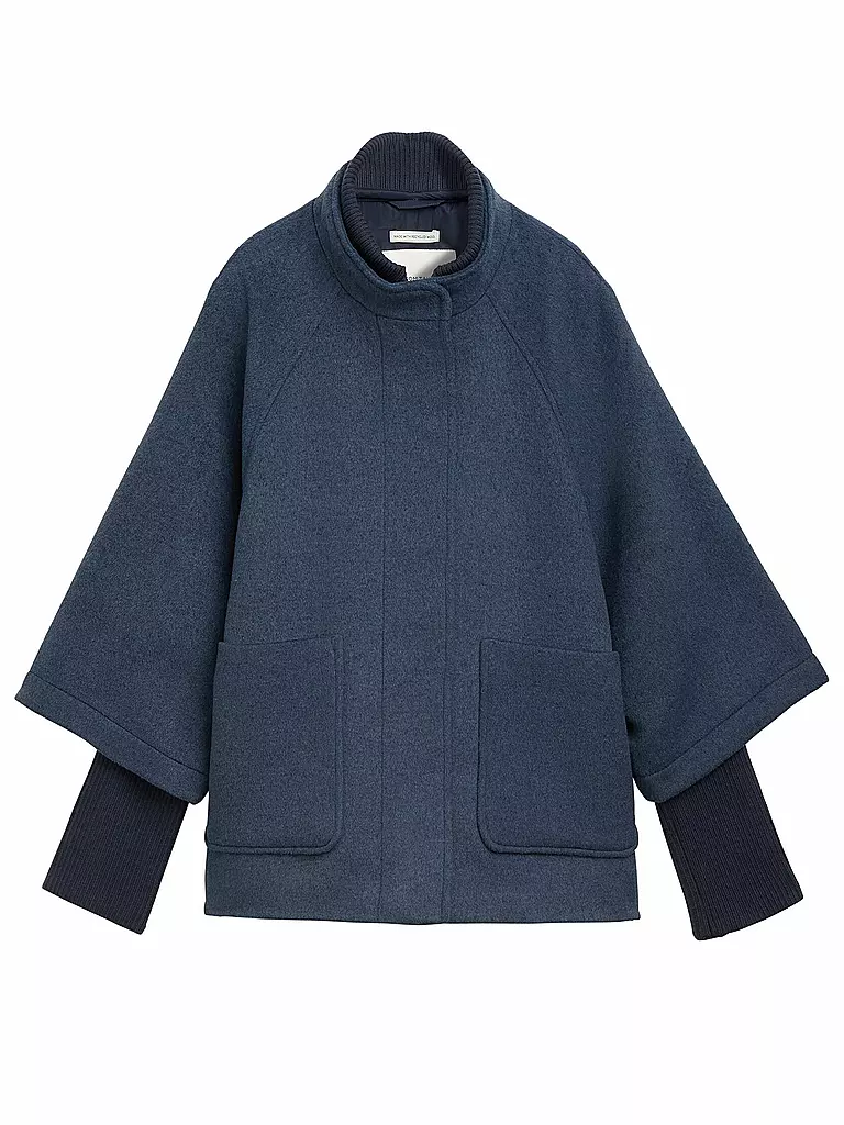 TOM TAILOR | Poncho - Capa | Azul
