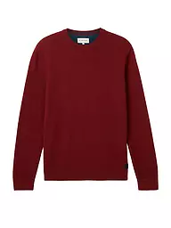 TOM TAILOR | Pullover  | Rojo