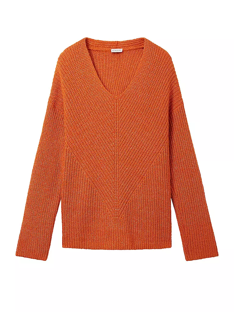 TOM TAILOR | Pullover  | Naranja