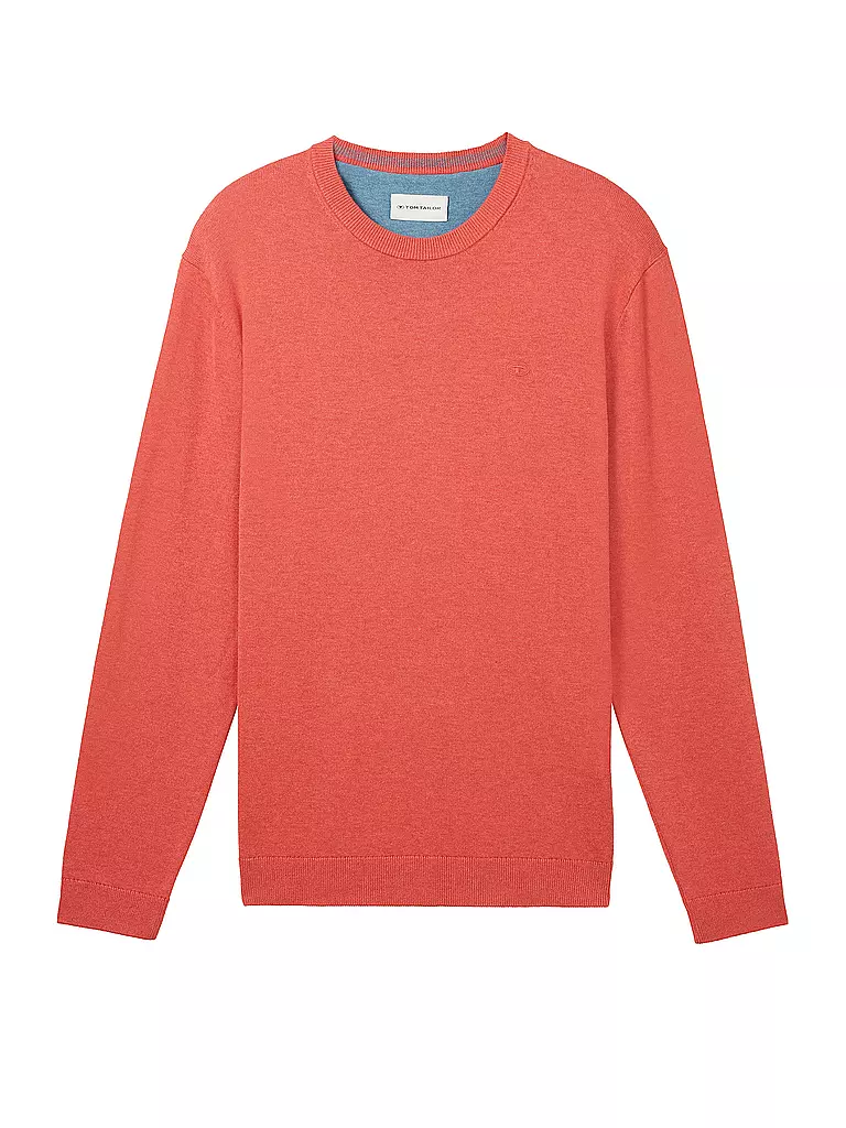 TOM TAILOR | Pullover  | Rojo