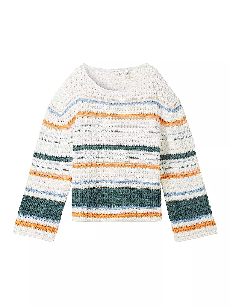 TOM TAILOR | Pullover  | Blanco