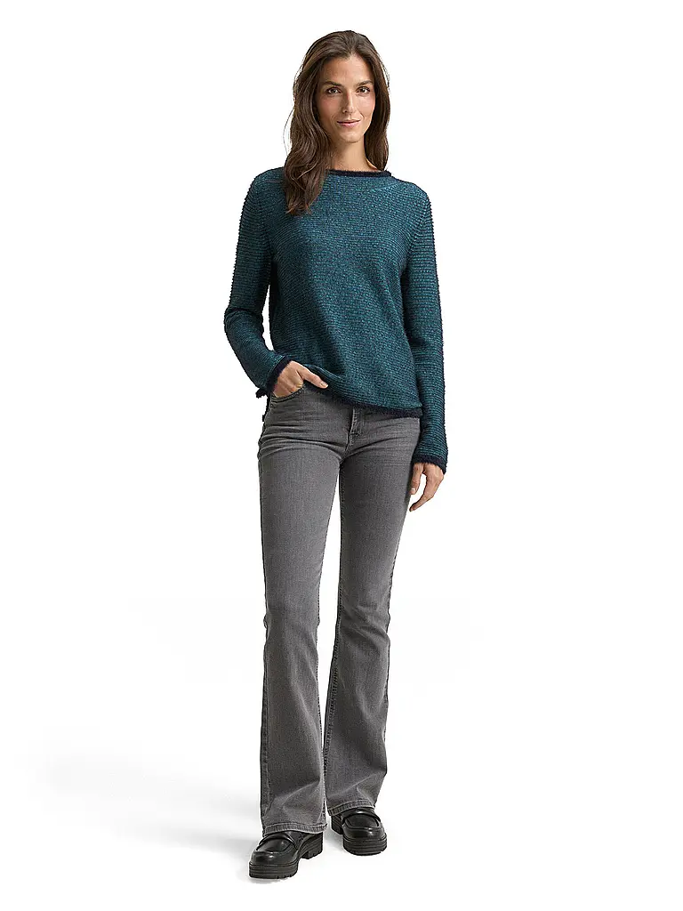 TOM TAILOR | Pullover  | Petróleo