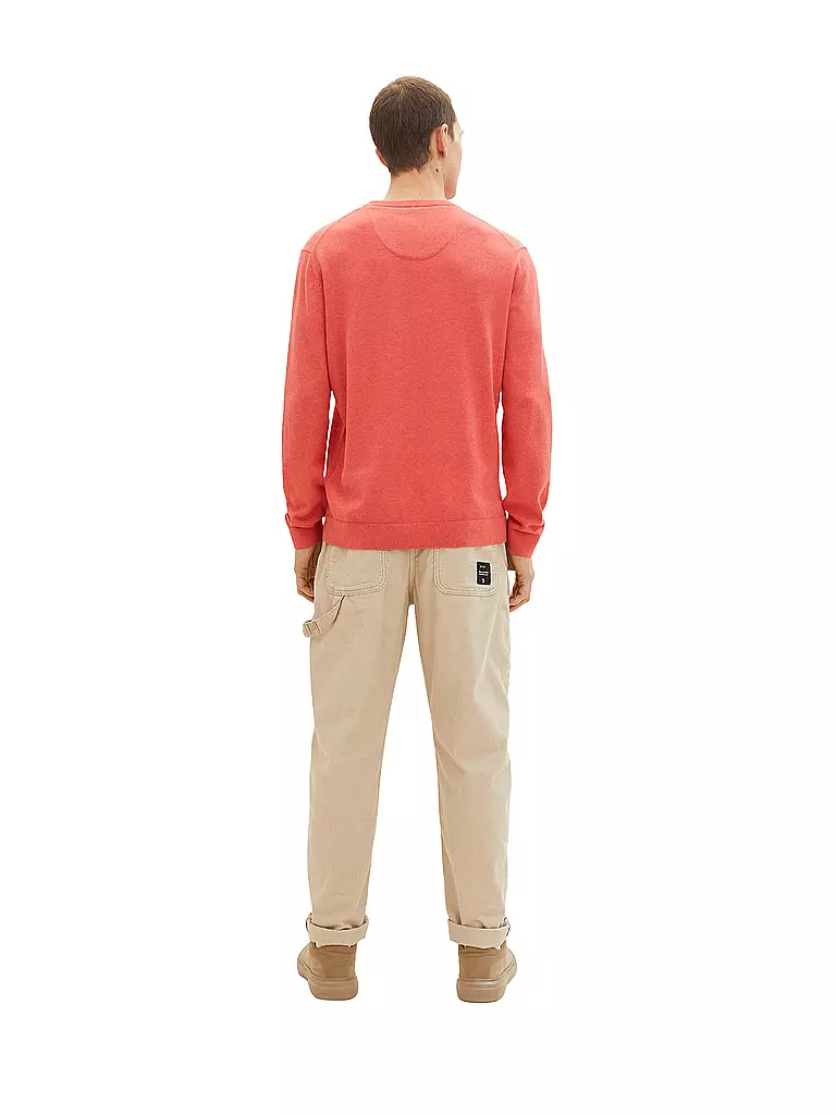 TOM TAILOR | Pullover  | Rojo