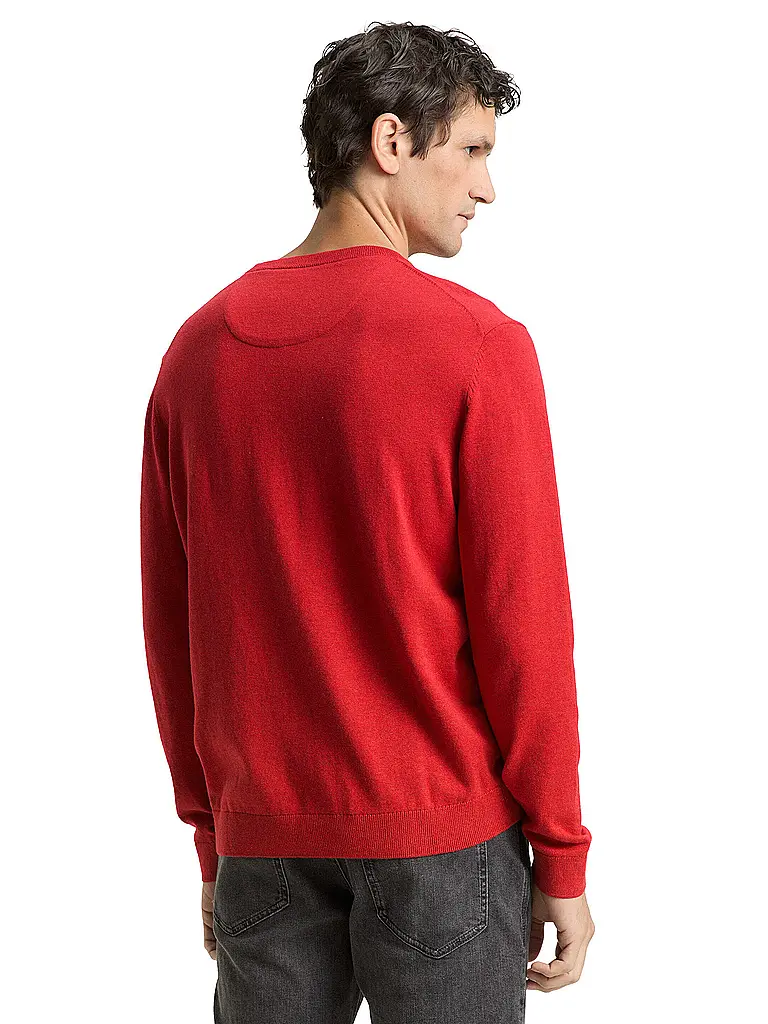 TOM TAILOR | Pullover  | Rojo