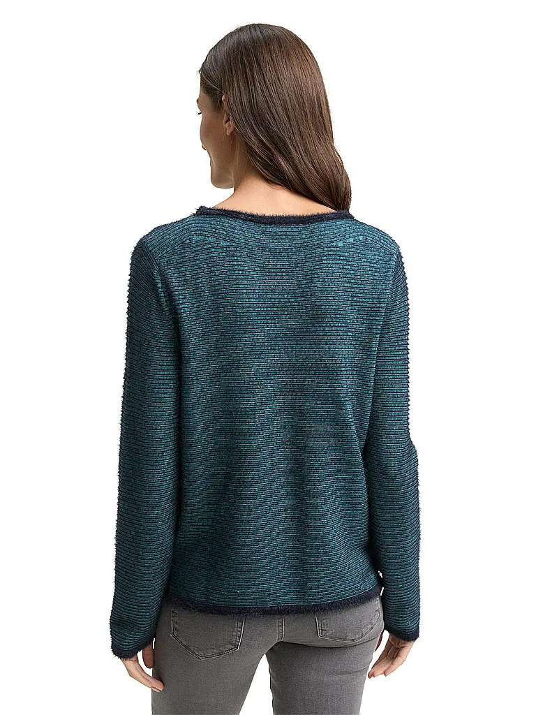 TOM TAILOR | Pullover  | Petróleo