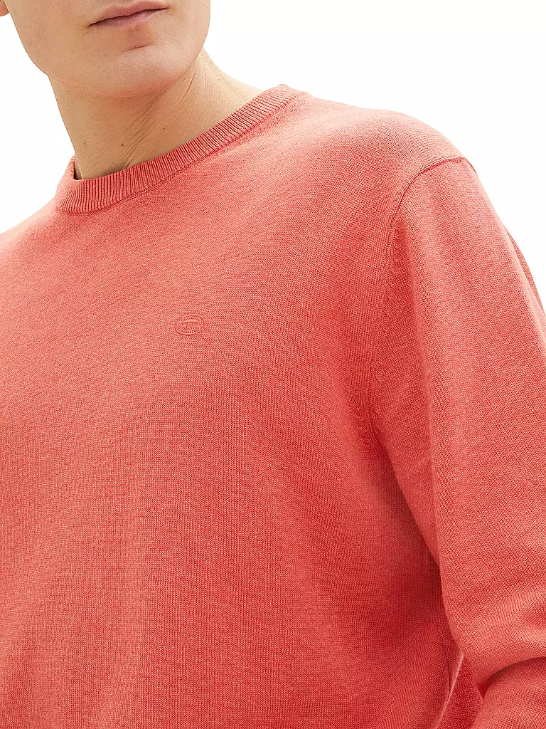 TOM TAILOR | Pullover  | Rojo
