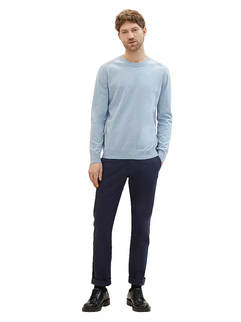 TOM TAILOR | Pullover Regular Fit | Azul claro