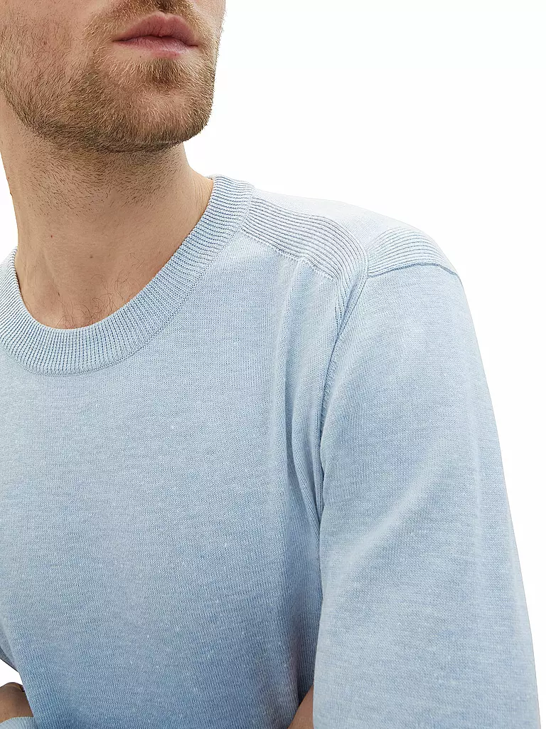 TOM TAILOR | Pullover Regular Fit | Azul claro