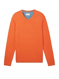TOM TAILOR | Pullover  | Naranja