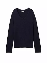 TOM TAILOR | Pullover | Azul oscuro