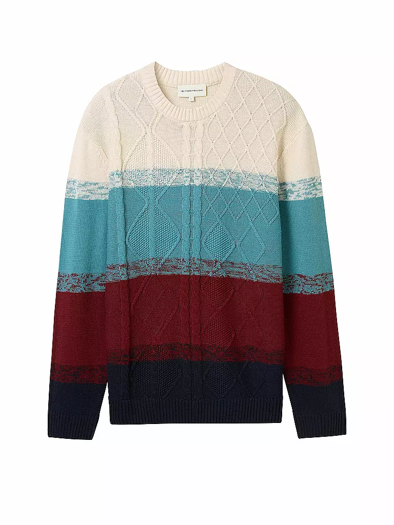 TOM TAILOR | Pullover | Petróleo