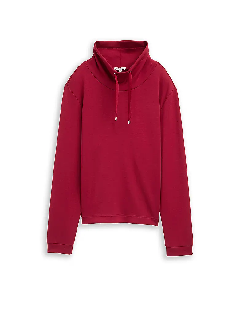 TOM TAILOR | Pullover | Rojo oscuro