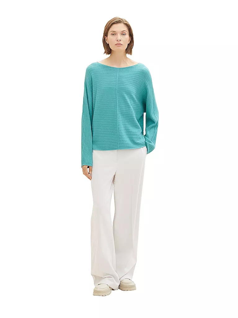 TOM TAILOR | Pullover | Petróleo