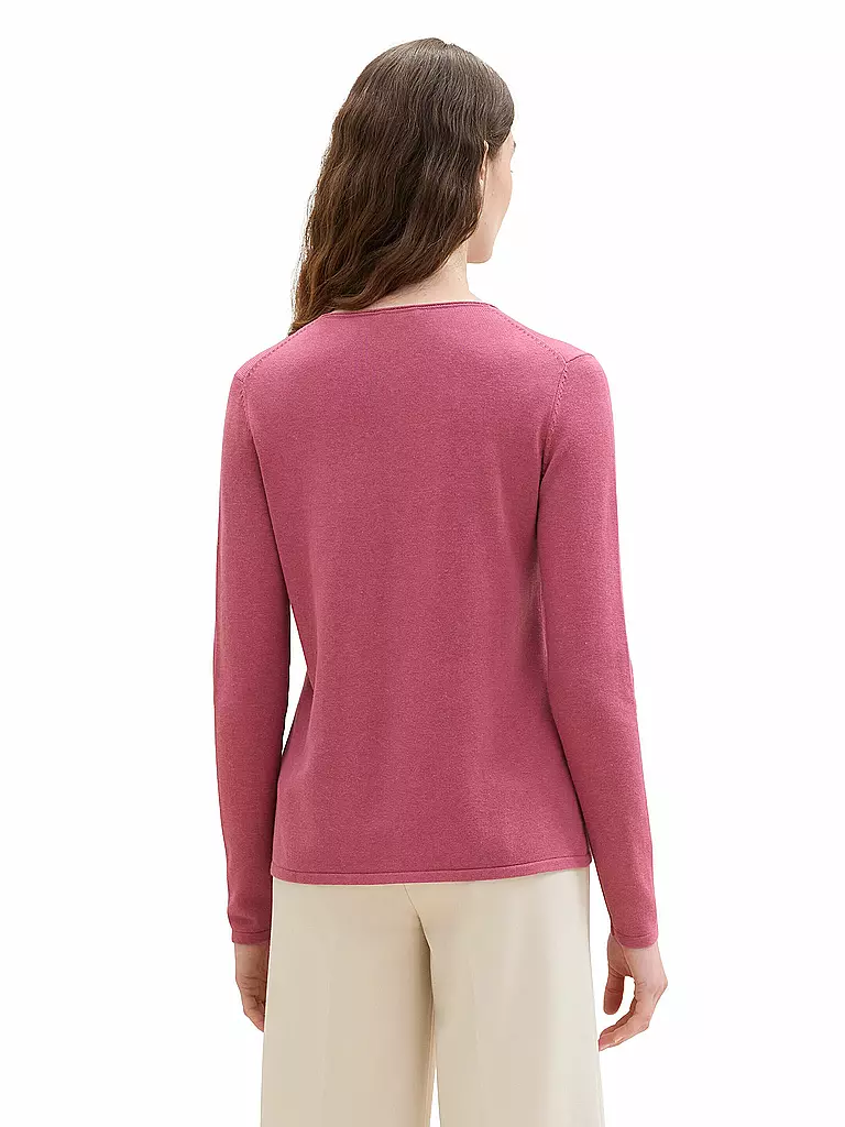 TOM TAILOR | Pullover | Fucsia