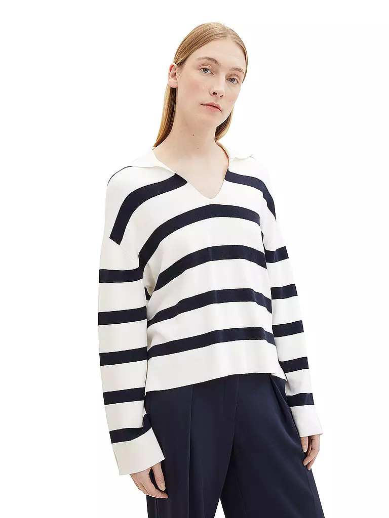 TOM TAILOR | Pullover | Blanco
