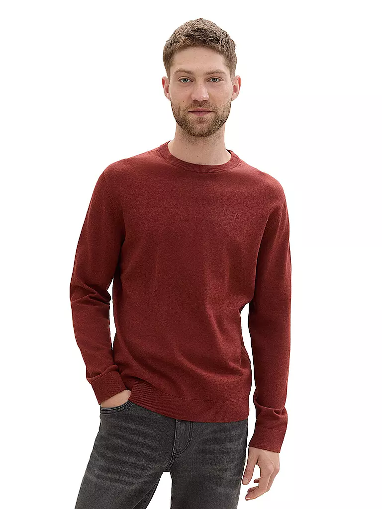 TOM TAILOR | Pullover | Rojo