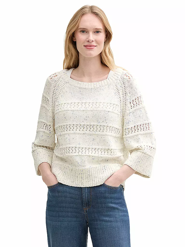 TOM TAILOR | Pullover | Blanco