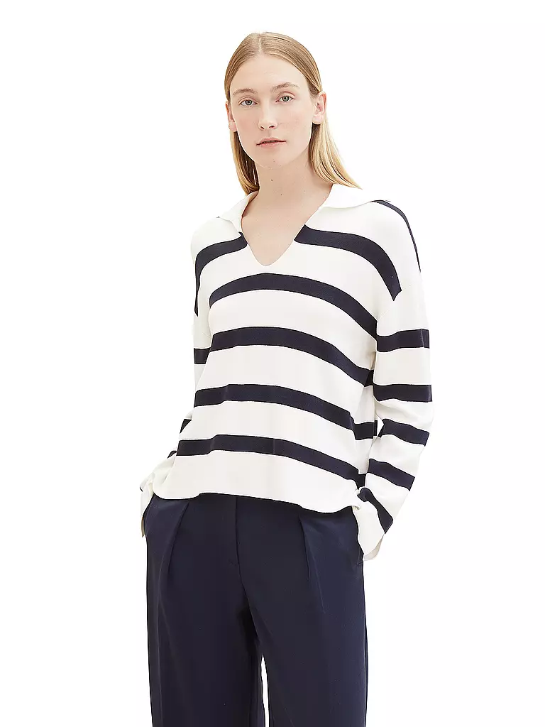 TOM TAILOR | Pullover | Blanco