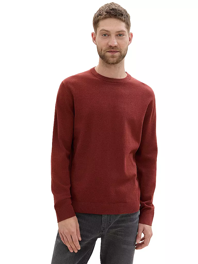 TOM TAILOR | Pullover | Rojo