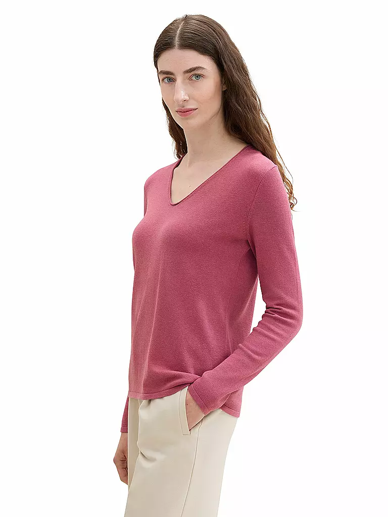 TOM TAILOR | Pullover | Fucsia