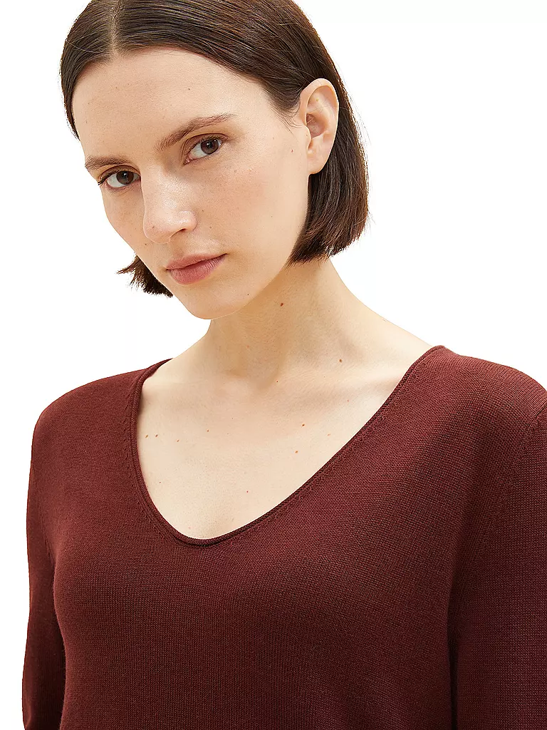 TOM TAILOR | Pullover | Marrón