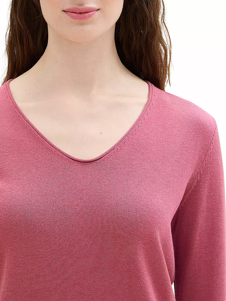 TOM TAILOR | Pullover | Fucsia