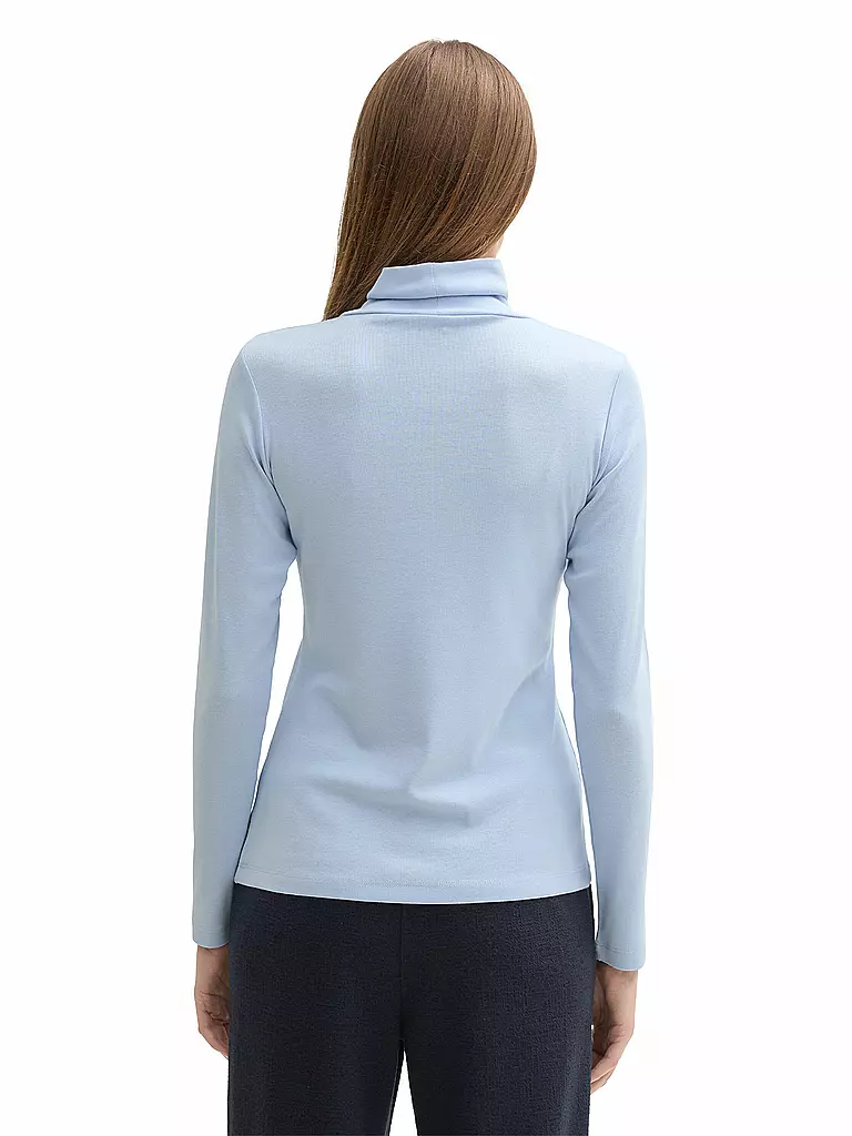 TOM TAILOR | Rollkragenpullover | Azul claro