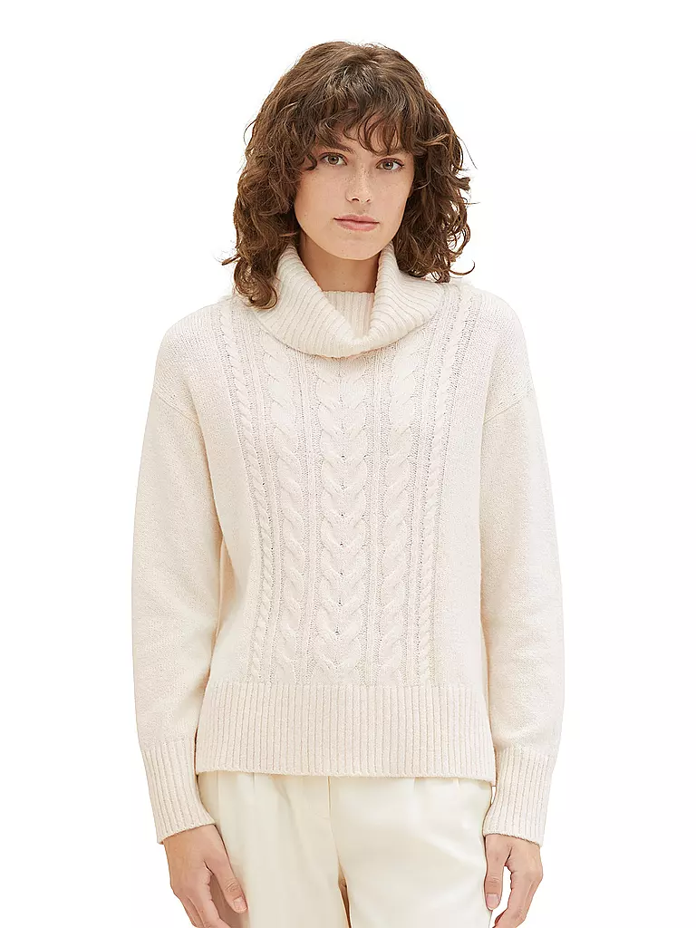 TOM TAILOR | Rollkragenpullover | Beige