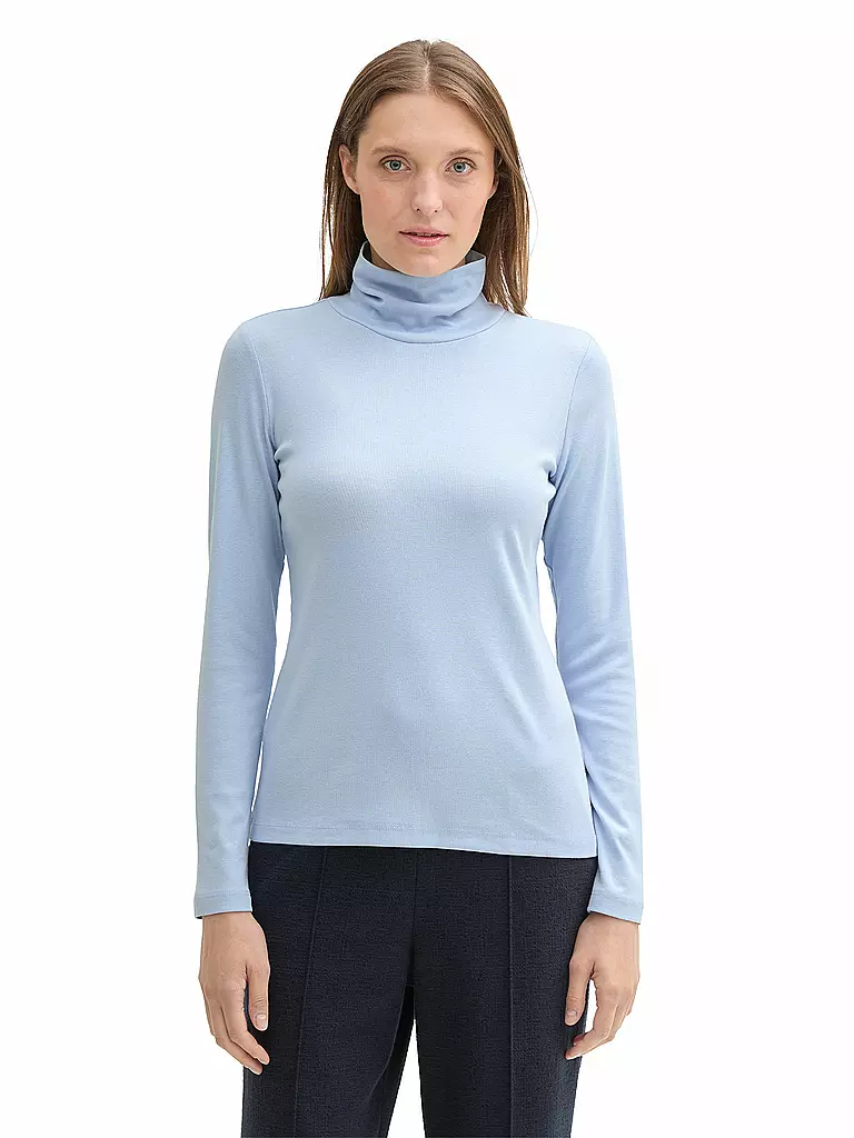 TOM TAILOR | Rollkragenpullover | Azul claro