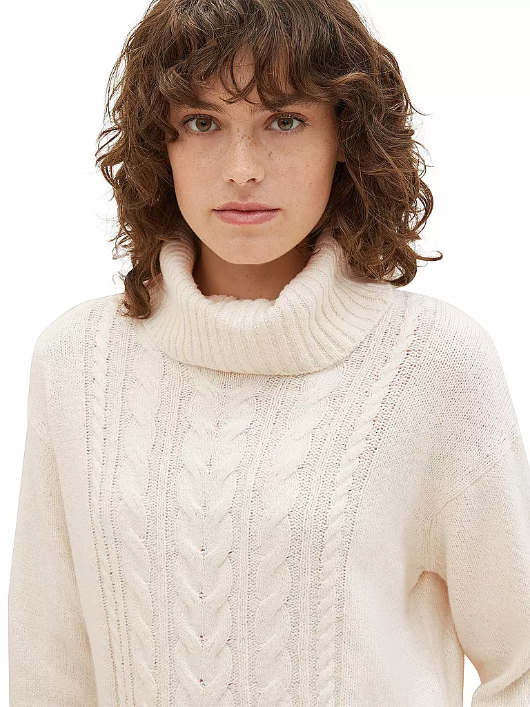 TOM TAILOR | Rollkragenpullover | Beige