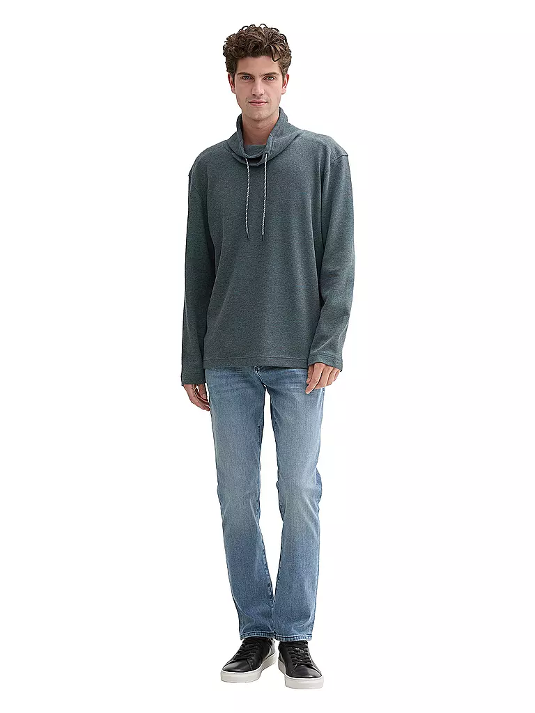 TOM TAILOR | Rollkragenshirt  | Azul