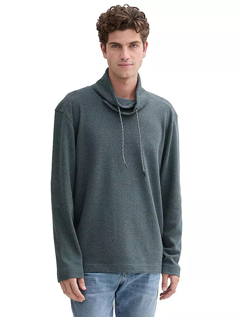 TOM TAILOR | Rollkragenshirt  | Azul