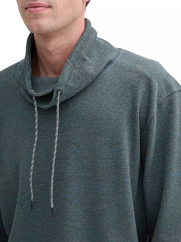 TOM TAILOR | Rollkragenshirt  | Azul
