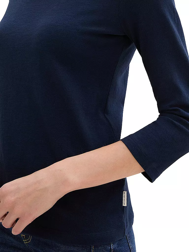 TOM TAILOR | Shirt | Azul oscuro