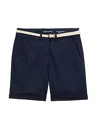 TOM TAILOR | Chinoshorts | Azul oscuro