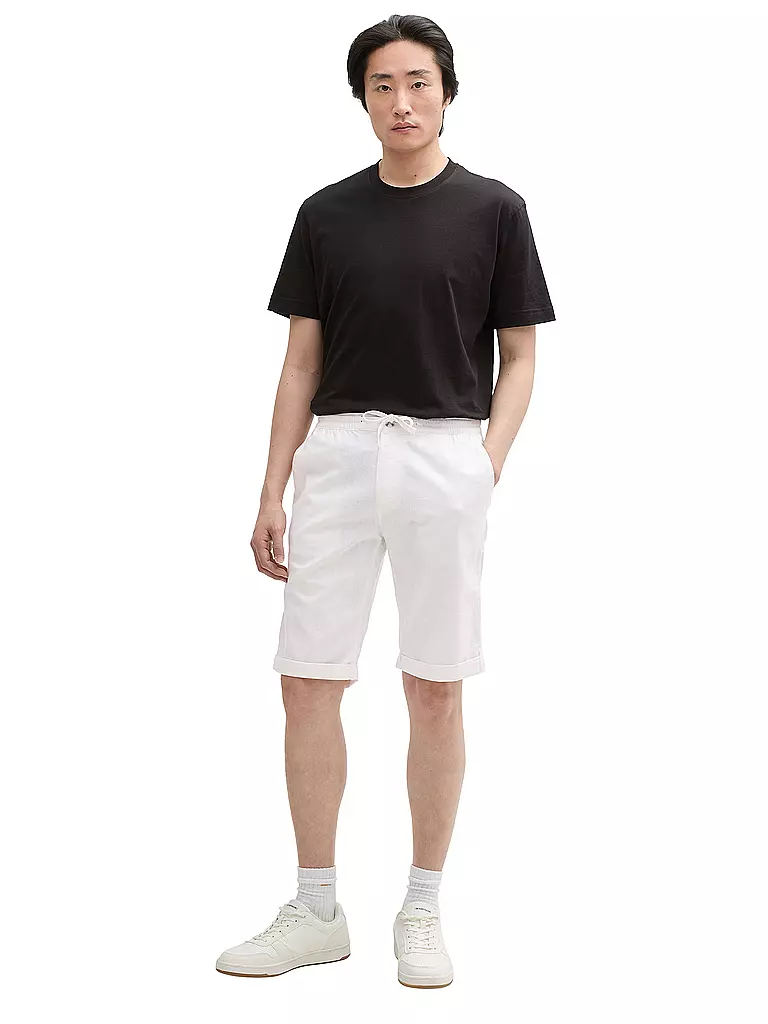 TOM TAILOR | Shorts  | Blanco
