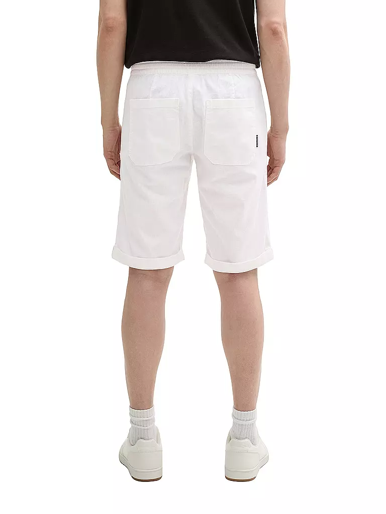 TOM TAILOR | Shorts  | Blanco