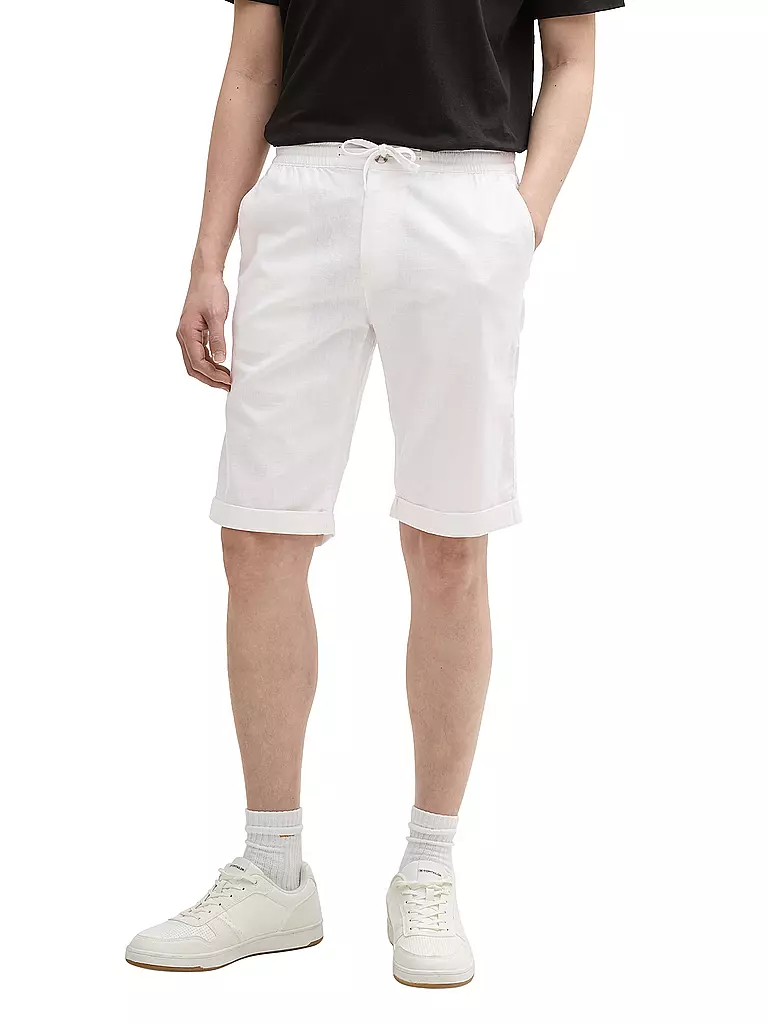 TOM TAILOR | Shorts  | Blanco