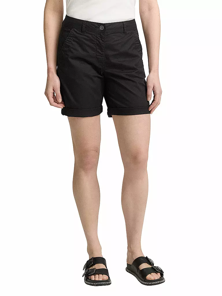 TOM TAILOR | Shorts Chino | Negro