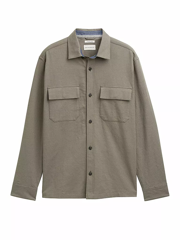 TOM TAILOR | Sobrecamisa | Oliva