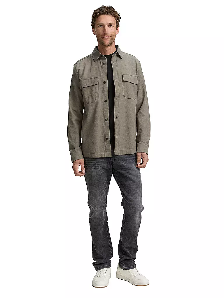 TOM TAILOR | Sobrecamisa | Oliva