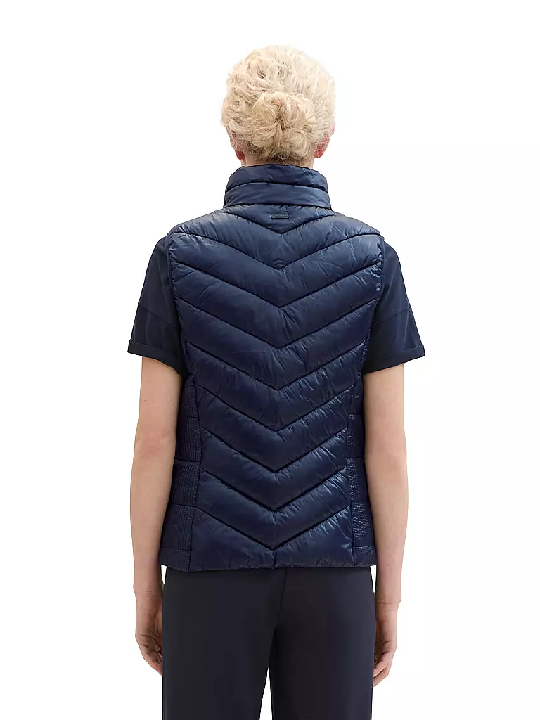 TOM TAILOR | Steppgilet | Azul
