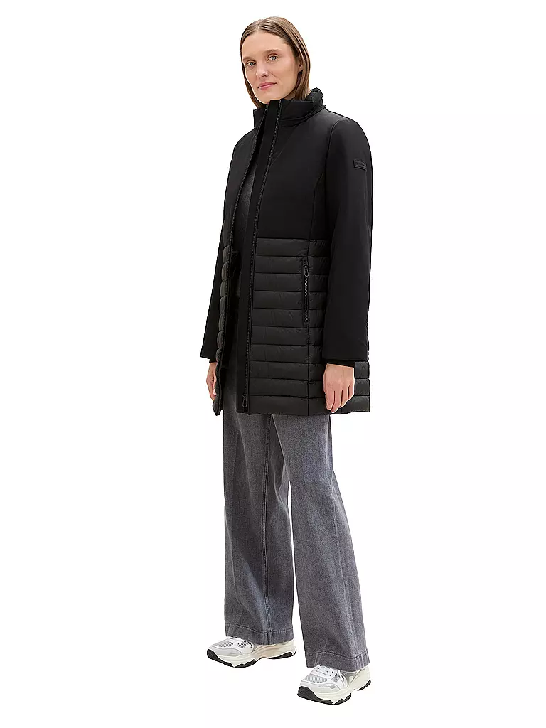 TOM TAILOR | Steppmantel  | Negro