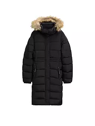 TOM TAILOR | Abrigo acolchado | Negro