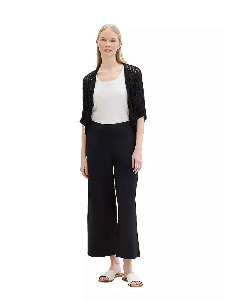 TOM TAILOR | Strickjacke  | Negro