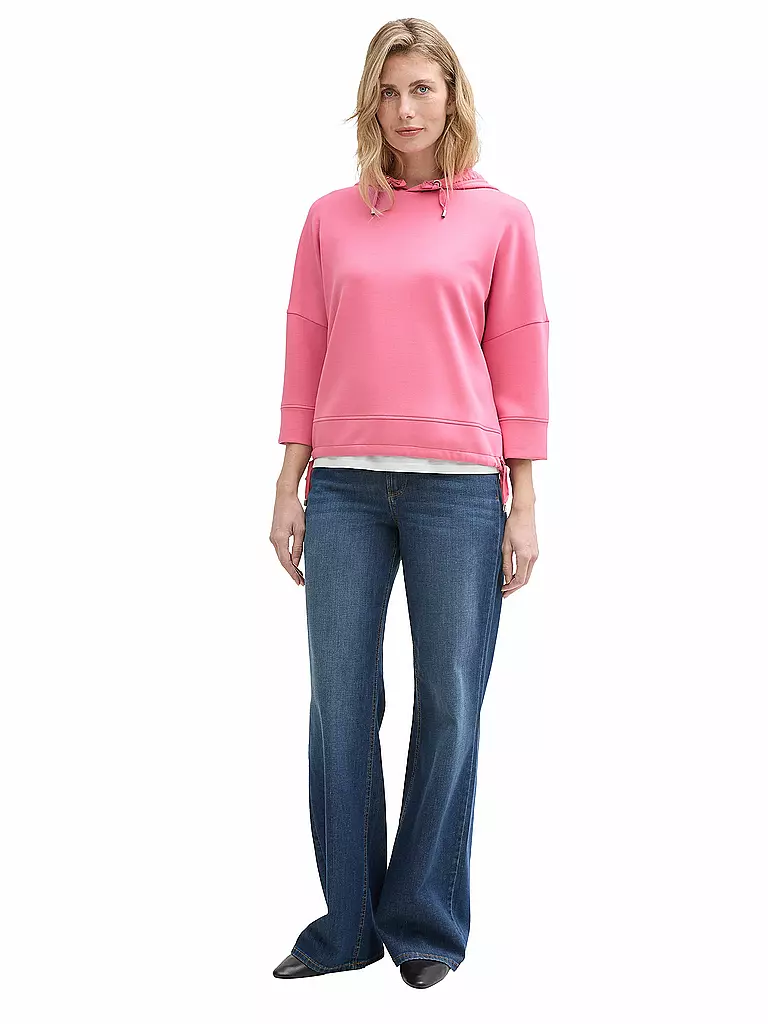 TOM TAILOR | Sudadera con capucha - Hoodie | Rosa
