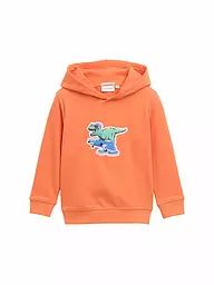 TOM TAILOR | Sudadera con capucha para niño - Hoodie | Naranja