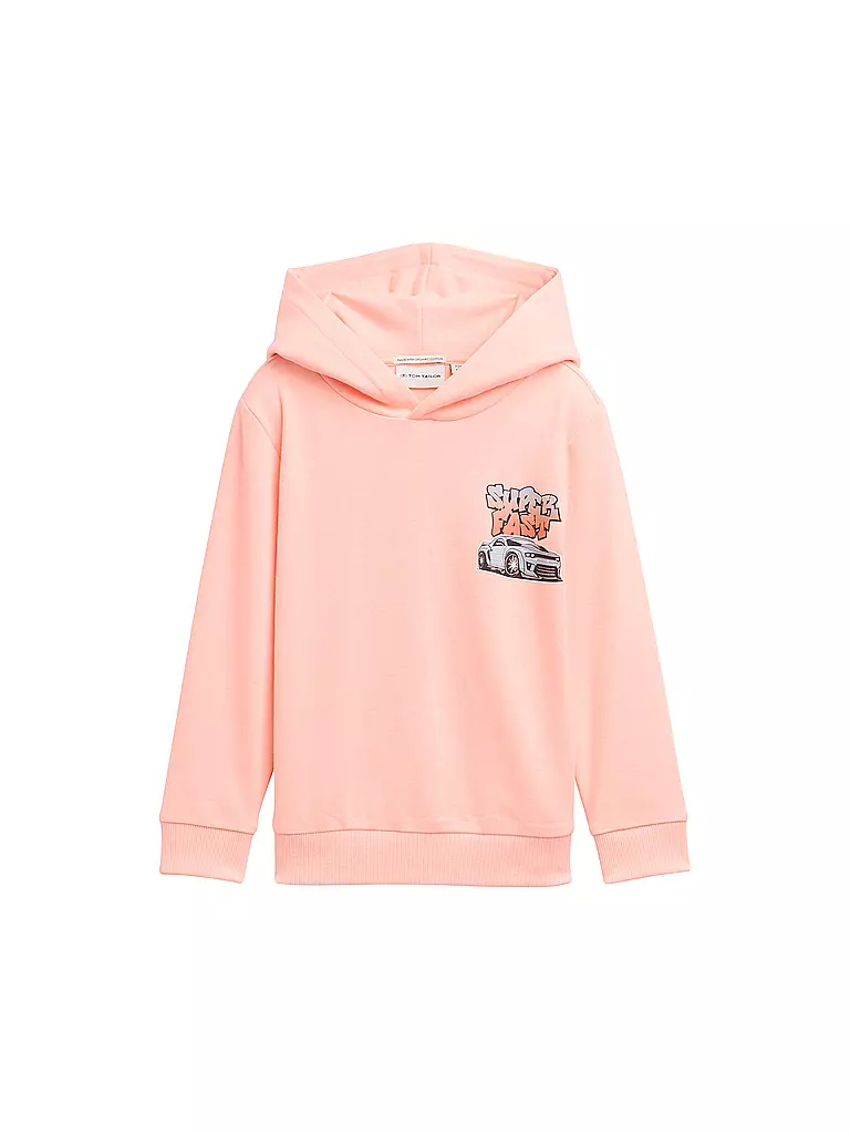 TOM TAILOR | Sudadera con capucha para niño - Hoodie | Coral
