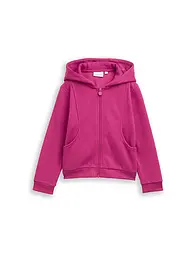 TOM TAILOR | Sudadera con cremallera para niña | Fucsia